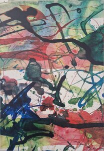 Aquarell, 70 x 100 cm, © Wolfgang Marquart 2010