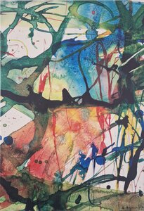 Aquarell, 70 x 100 cm, © Wolfgang Marquart 2010